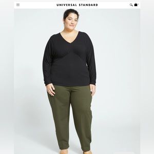 NWT Elea Liquid Jersey Top